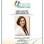 Dr. Sara Zafar, MD - Auburn, NY - Family Medicine