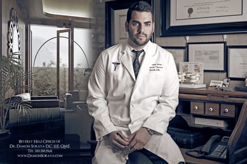 Dr. Damon Soraya, DC - Beverly Hills, CA - Chiropractor