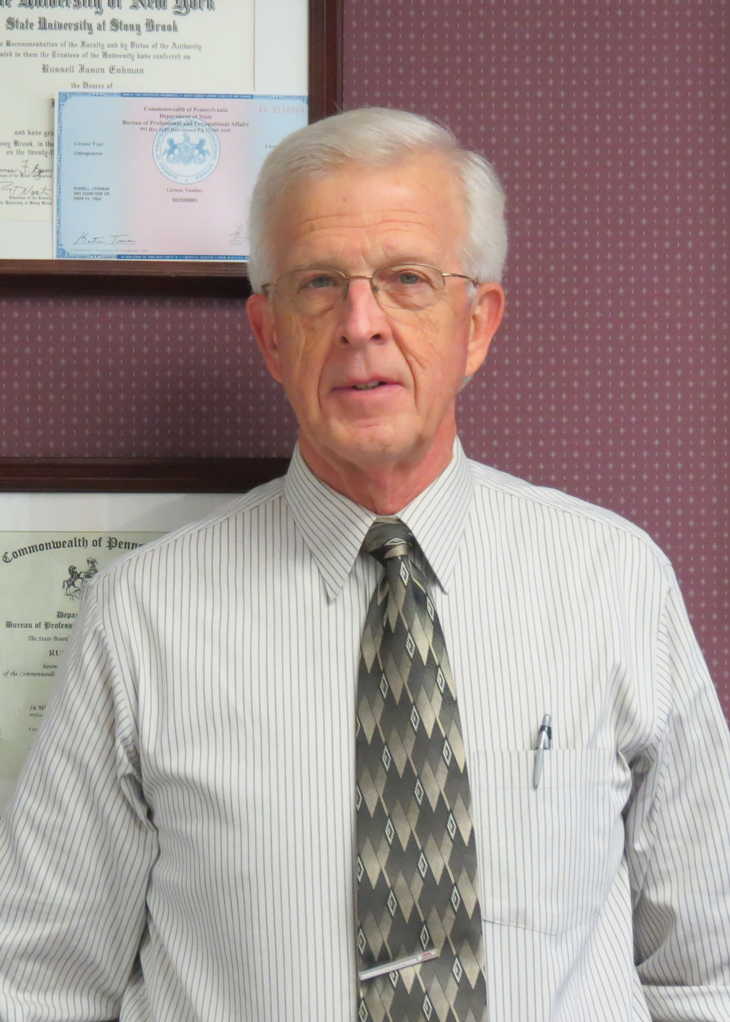 Dr. Dennis J Irwin, DC - Irwin, PA - Chiropractor
