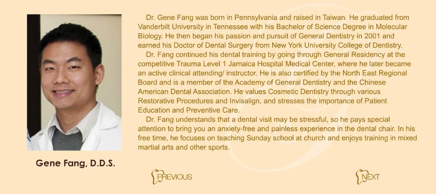 Dr. Gene Steven Fang, DDS