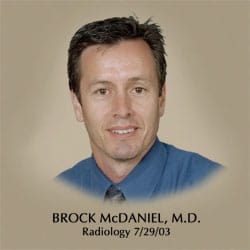 Dr. Brock Gregory Mcdaniel, MD - Eden Prairie, MN - Diagnostic Radiology, Nuclear Medicine