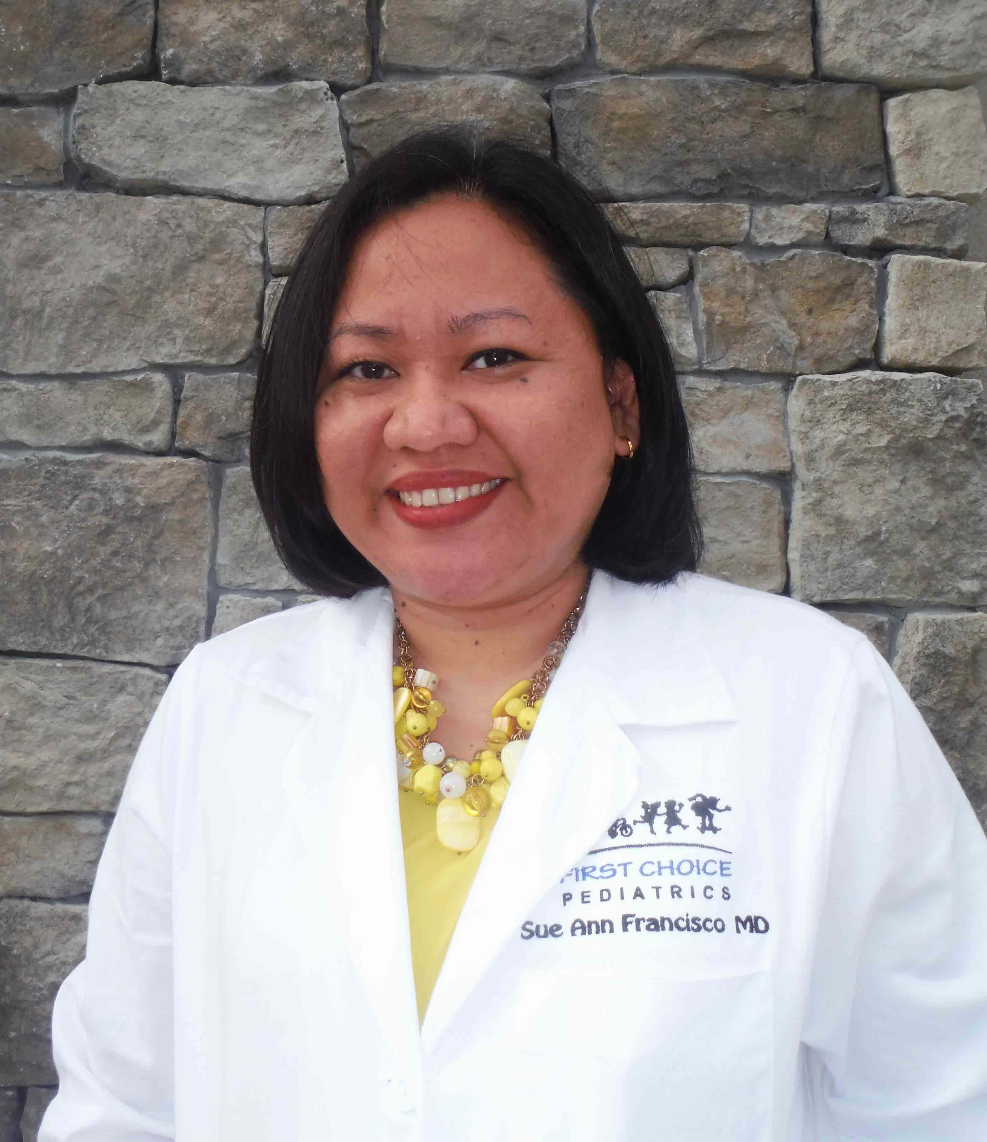 Dr. Sue Ann Jimenez Francisco, MD - Orlando, FL - Pediatrics, Adolescent Medicine
