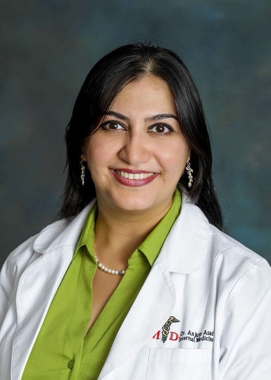 Dr. Anjum Asad, MD - Lafayette, LA - Internal Medicine