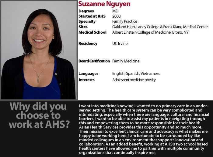 Dr. Suzanne Kim Nguyen, MD - Oakland, CA - Family Medicine
