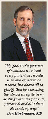 Dr. Don Ray Hirsbrunner, MD