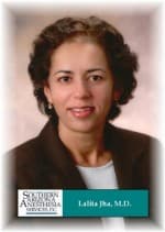 Dr. Lalita R Jha, MD - Tucson, AZ - Anesthesiology