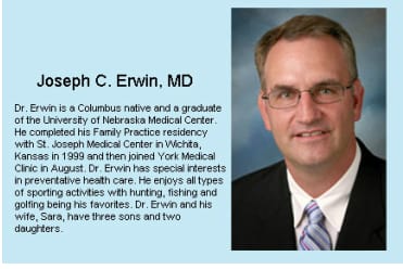 Dr. Joseph Clarence Erwin, MD